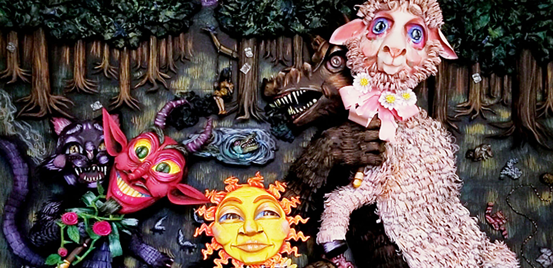 Portion of artwork by Millicent Alvarado