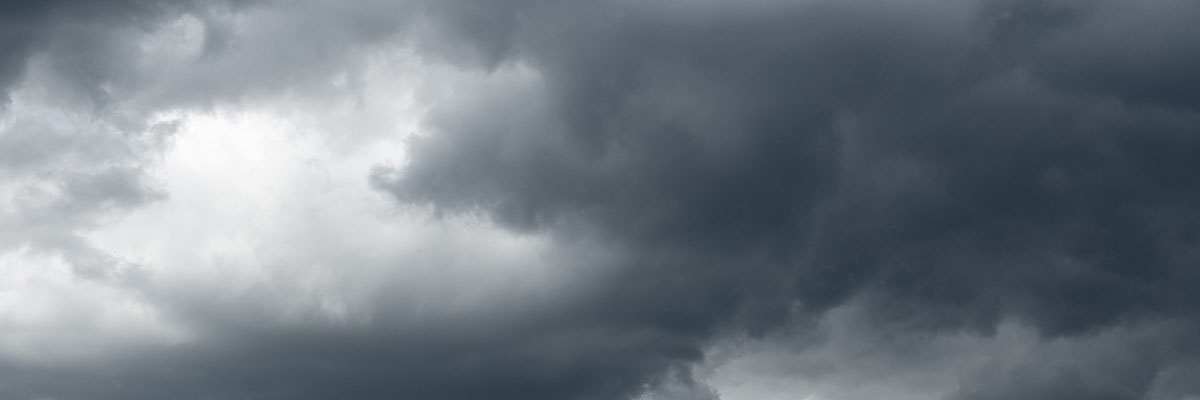 Image of gray storm clouds