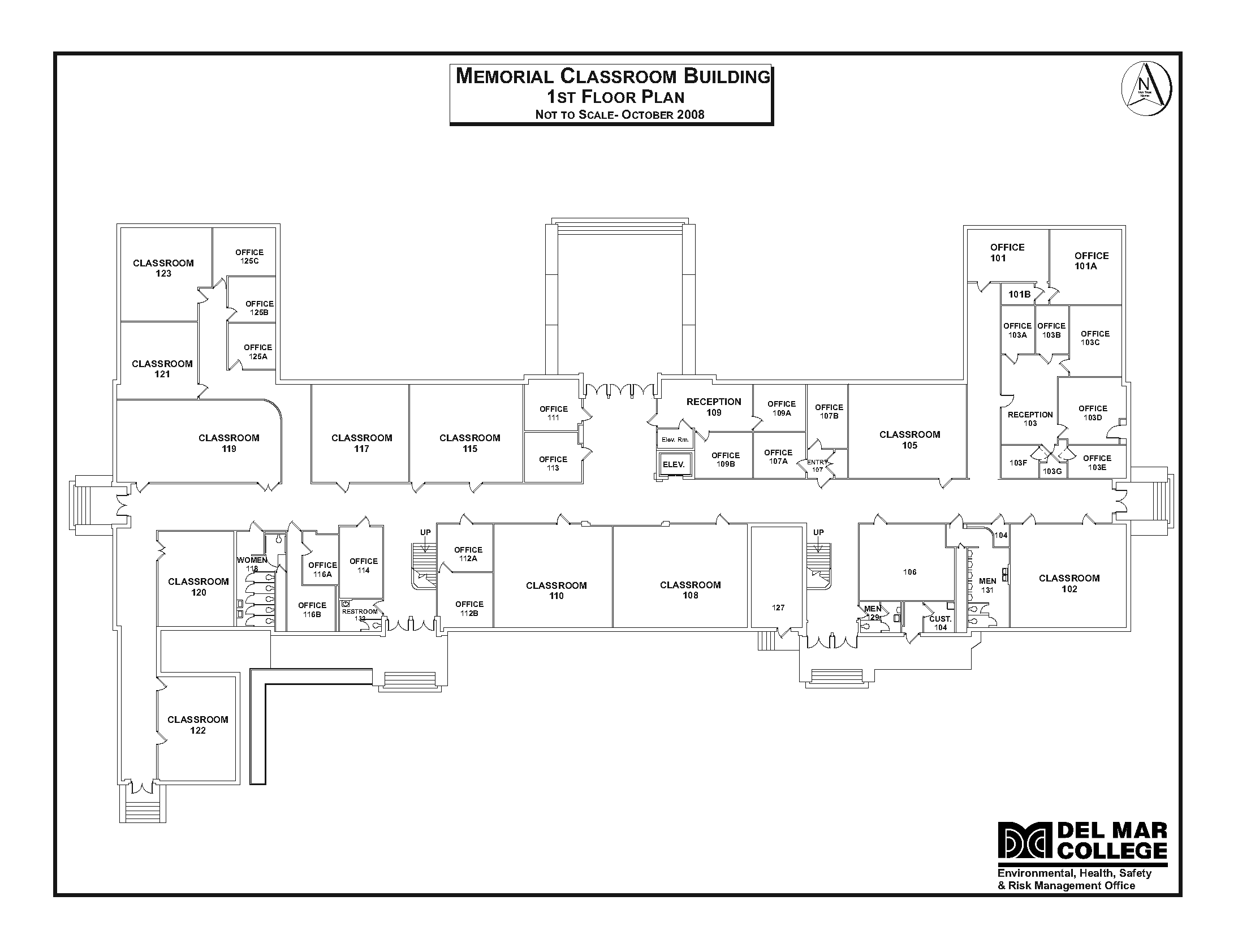 Heritage Campus Building Maps Del Mar College