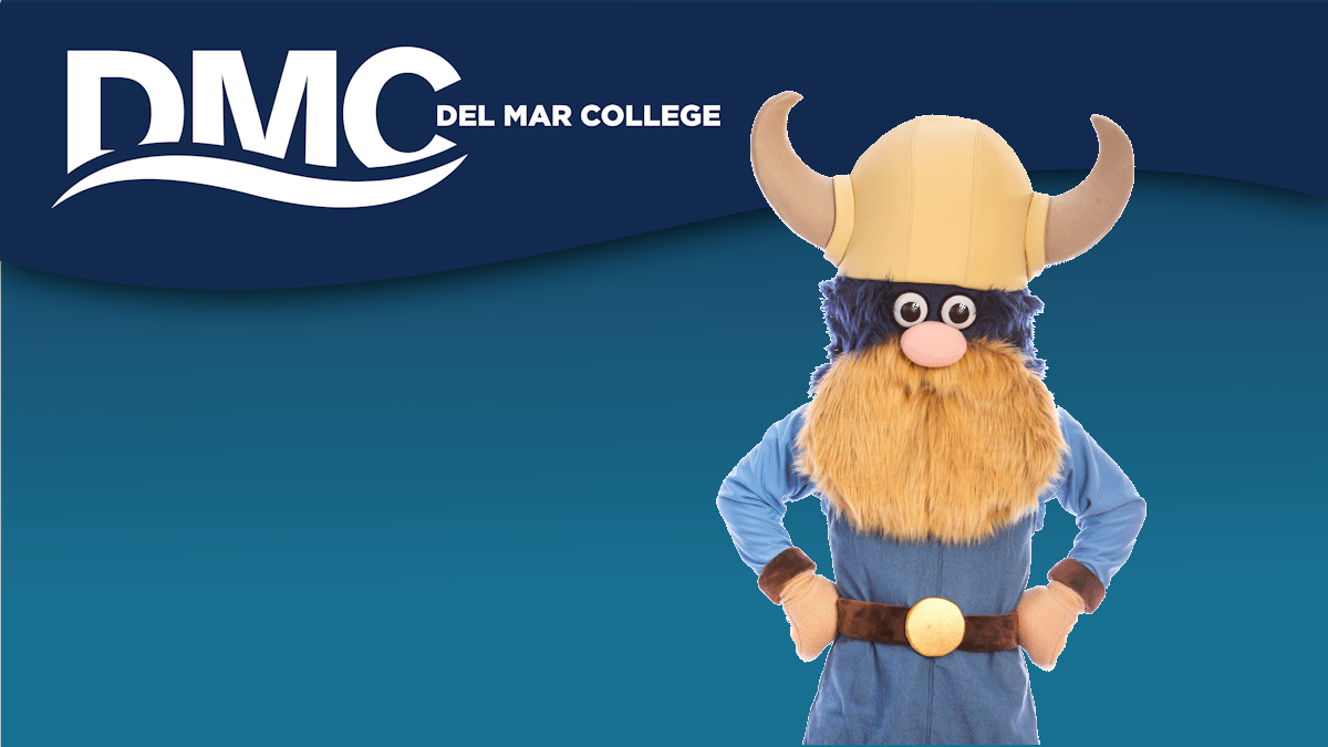 Del Mar College Viking Mascot