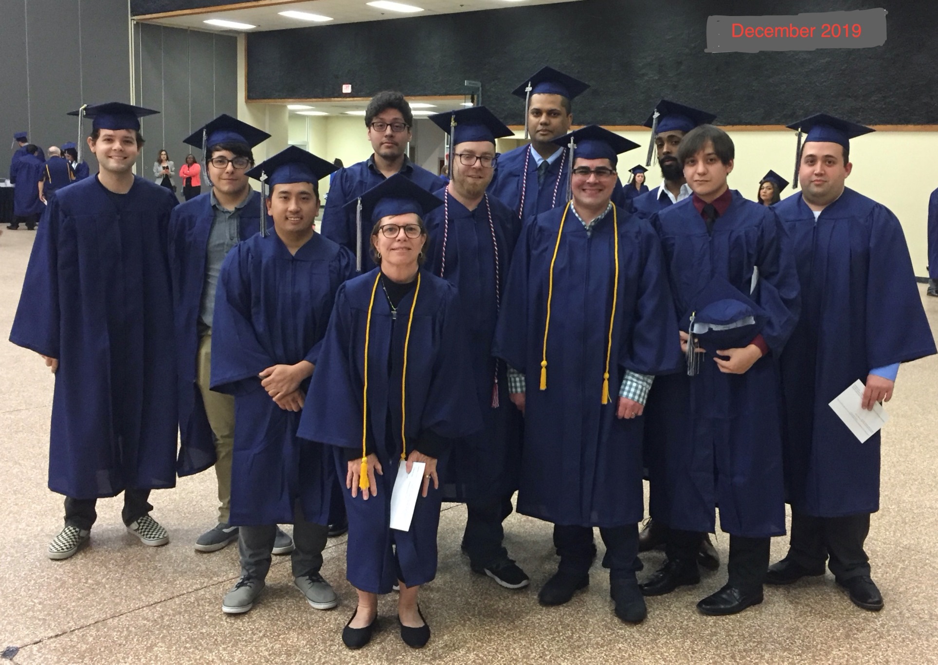 Fall 2019 Network Administration graduates