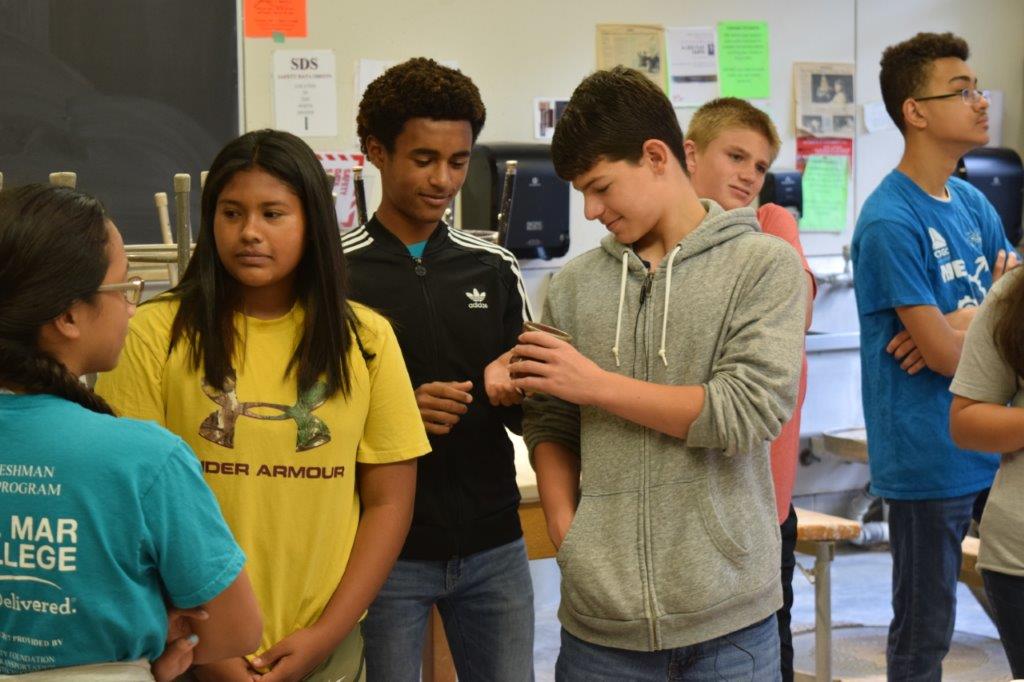 Students in classroom