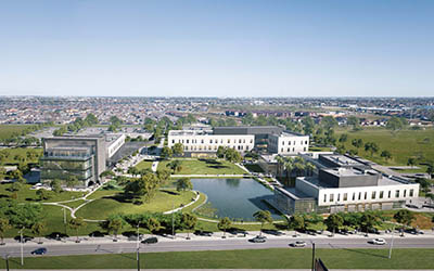 Rendering of the Oso Creek Campus