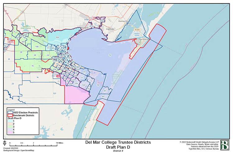 District 4 draft map